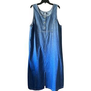 Denim Blue Maxi Dress